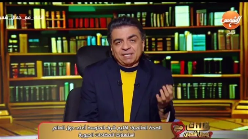 من 6 إلى 10 أيام.. جمال شعبان يعلن مفاجأة بشأن تناول المضاد الحيوي