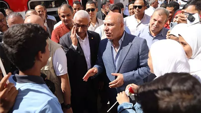 وزارة النقل تطلق التشغيل التجريبي لخط سكة حديد الفردان - بئر العبد لدعم التنمية في سيناء