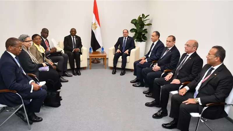 الرئيس السيسي ورامافوزا يؤكدان ضرورة التوصل لتهدئة بالمنطقة ووقف إطلاق النار بغزة ولبنان