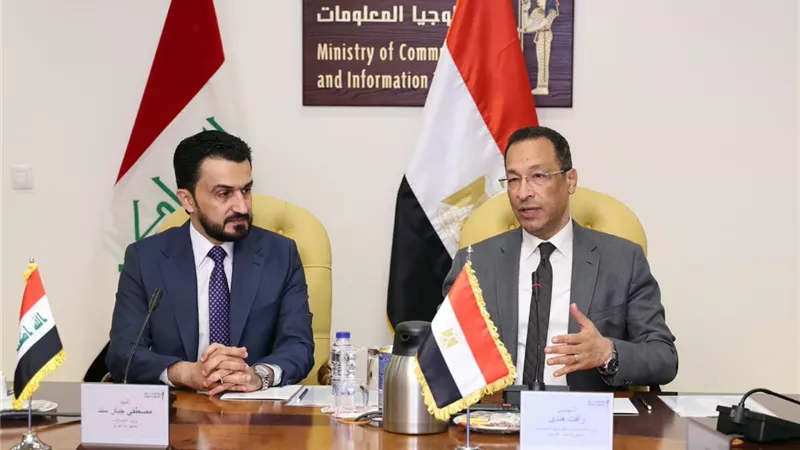 وزير الاتصالات يبحث مع نظيره العراقي تعزيز التعاون