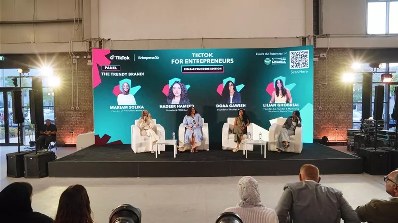 تحت رعاية جهاز تنمية المشروعات.. «تيك توك» و«إنتربرنيل» تطلقان النسخة الثانية من «تيك توك لريادة الأعمال» لدعم رائدات الأعمال في مصر
