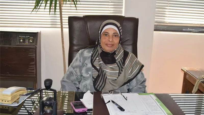 ليلى موسى امينا لكلية الزراعة بجامعة قناة السويس